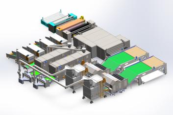 Производствена линия на HJ-Imitation Silk Cotton