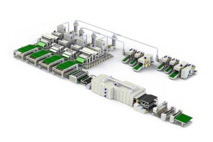 Производствена линия на HJ-Imitation Silk PSF