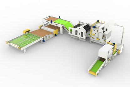 Производствена линия за одеяла HJBR-1230*1850